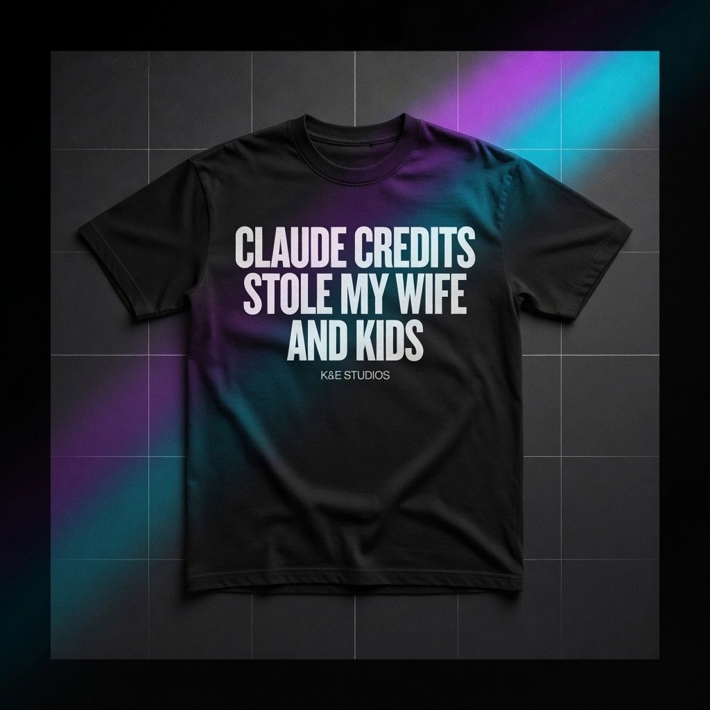 Claude Credits Stole My Family Tee